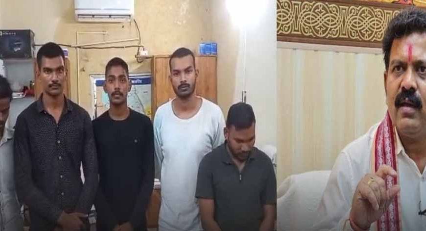 डकैती की कोशिश में NSUI नेता सहित पांच गिरफ्तार, उपमुख्यमंत्री शर्मा बोले - कांग्रेस की 'अपराध पटकथा' जारी