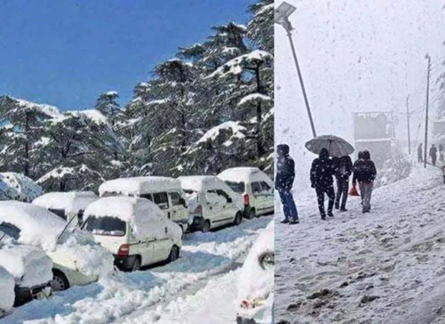 अक्टूबर में ही मौसम ने बदला मिज़ाज: पहाड़ों पर बर्फबारी, दिल्ली-NCR में झमाझम बारिश