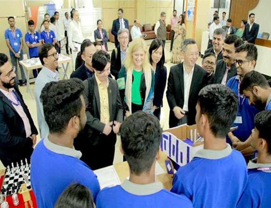 एडीबी प्रतिनिधिमंडल ने देखा संत शिरोमणि रविदास ग्लोबल स्किल्स पार्क का उत्कृष्ट कौशल विकास मॉडल