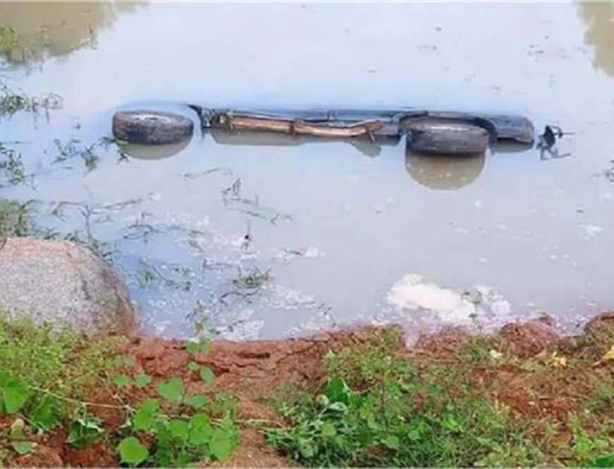गुमला में भयावह हादसा: स्कॉर्पियो अनियंत्रित होकर नदी में गिरी, युवक की मौत