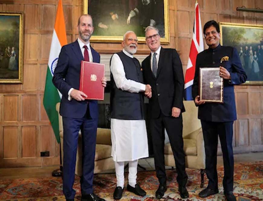 IND-UK CETA समझौता ऐतिहासिक: PM मोदी बोले—ब्रिटेन से आएंगी मिसाइलें, ₹3,884 करोड़ की डील पक्की