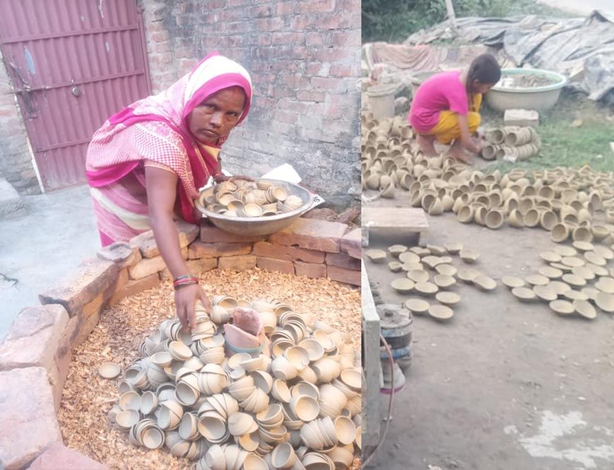 दीपोत्सव से रोशन हुए कुम्हारों के घर, अयोध्या में युवाओं को मिल रहा रोजगार