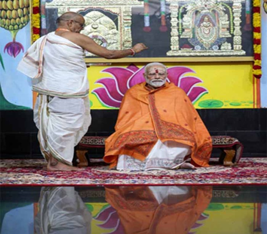 पीएम मोदी का अनुभव: श्रीशैलम का हर कोना है दिव्यता, यहां आकर मिला अपार आनंद