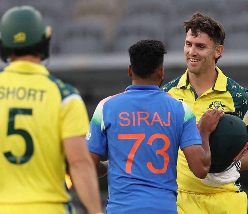ऑस्ट्रेलिया ने भारत को हराया, सीरीज में 1-0 की बढ़त हासिल की