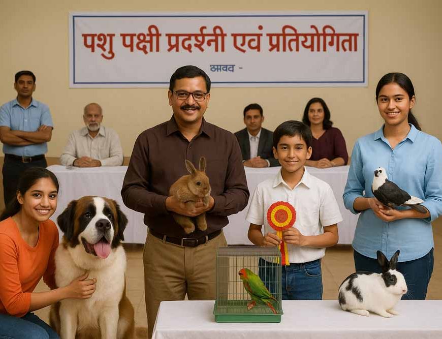 जिला स्तरीय पशु पक्षी प्रदर्शनी एवं प्रतियोगिता का आयोजन 23 और 24 अक्टूबर को सेमरा