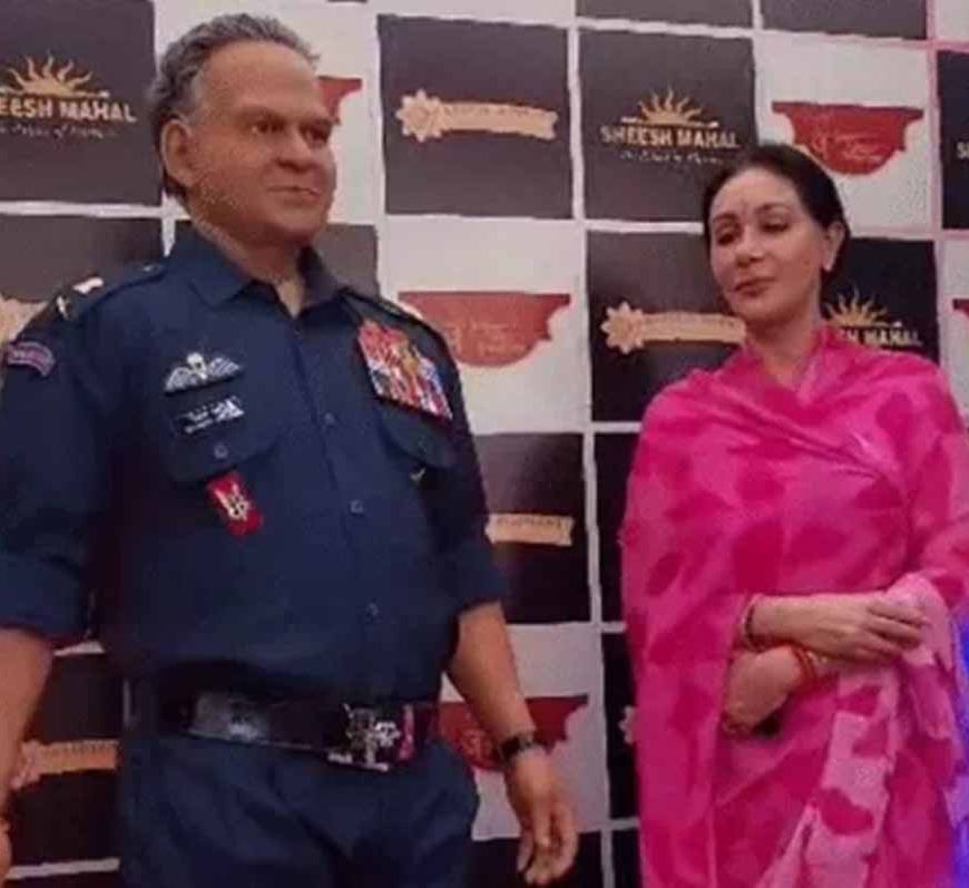 पिता की वैक्स प्रतिमा देख भावुक हुईं दीया कुमारी, नाहरगढ़ म्यूज़ियम में सजी ब्रिगेडियर भवानी सिंह की झलक