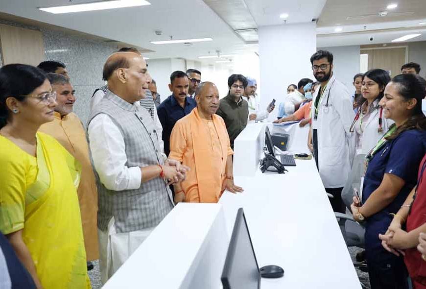 अब यूपी के लोगों को इलाज के लिए दिल्ली में नहीं भटकना होगाः सीएम योगी