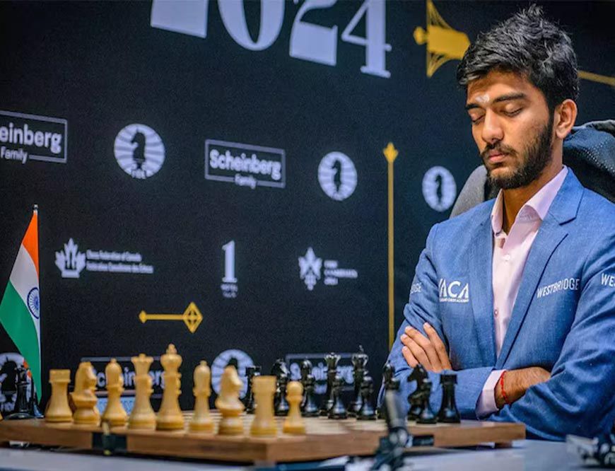 गुकेश ने लिया बदला, नाकामुरा को हराकर किया हिसाब बराबर