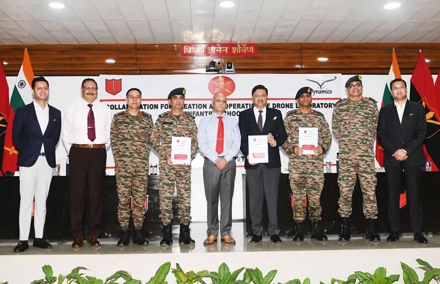 मध्य प्रदेश के महू में सेना और IIT कानपुर के सहयोग से बनेगी अत्याधुनिक ड्रोन रिसर्च लैब