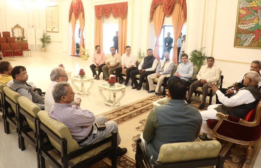 राजभवन को लोक कल्याण का केन्द्र बनाया : राज्यपाल  पटेल