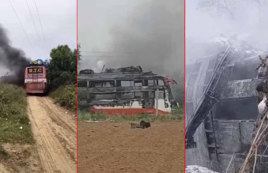 राजस्थान बस हादसा: बच्चों को खिड़की से फेंककर बचाया, जावेद ने बताया रोंगटे खड़े कर देने वाला मंजर