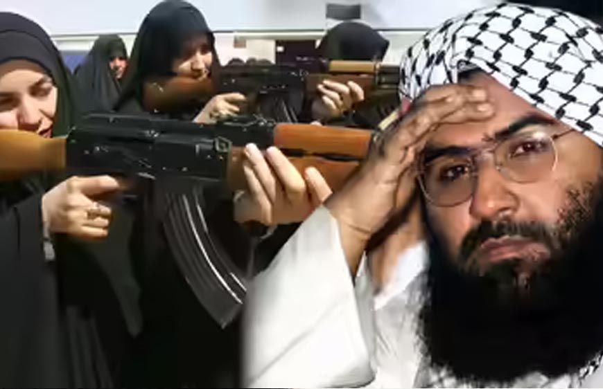 मसूद अजहर भड़का रहा वुमन जिहादी ब्रिगेड, हिंदू महिलाओं को सेना में शामिल करने को बताया ‘शत्रु योजना’