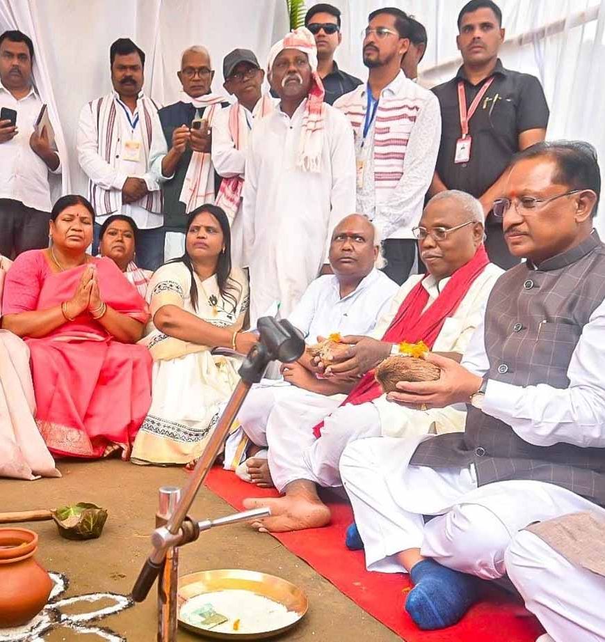 बाबा कार्तिक उरांव ने जनजातीय समाज के उत्थान हेतु अपना जीवन किया समर्पित: मुख्यमंत्री विष्णु देव साय