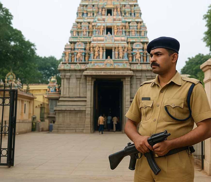 ‘अल्लाह हू अकबर’ चिल्लाते हुए मंदिर में घुसा युवक, मूर्तियों पर हमला करने की कोशिश, लोगों ने मौके पर दबोचा