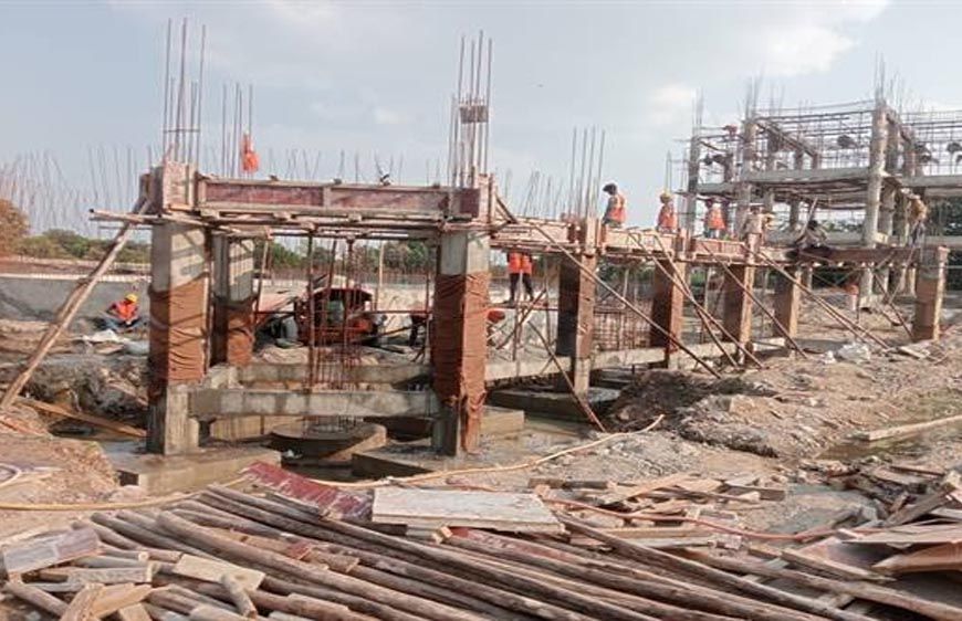 खातेगांव जल प्रदाय परियोजना का कार्य तेजी से जारी, लागत 33 करोड़ 21 लाख रूपये