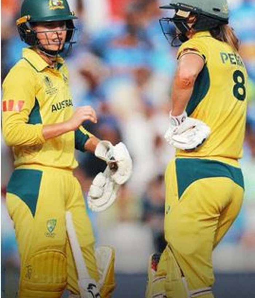 महिला विश्व कप: ऑस्ट्रेलिया ने दिया 339 रन का विशाल लक्ष्य, भारत के सामने मुश्किल चुनौती