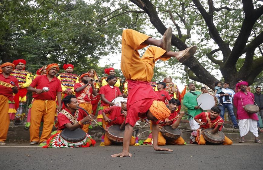 राजधानी के मार्गों पर गूंजा अभ्युदय मध्यप्रदेश’ का उद्घोष