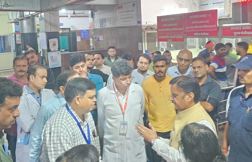 जेपी अस्पताल के नवनिर्मित भवन में शीघ्र चिकित्सा सेवाएं प्रारंभ करें: उप मुख्यमंत्री  शुक्ल