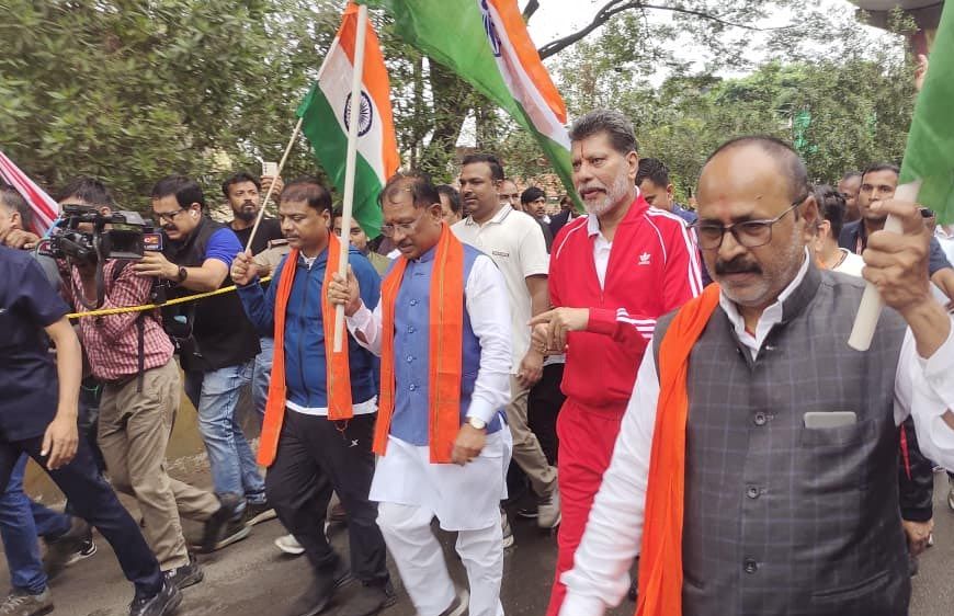 सरदार पटेल जयंती पर रायपुर में ‘रन फॉर यूनिटी’, सीएम विष्णुदेव साय ने दिखाई हरी झंडी