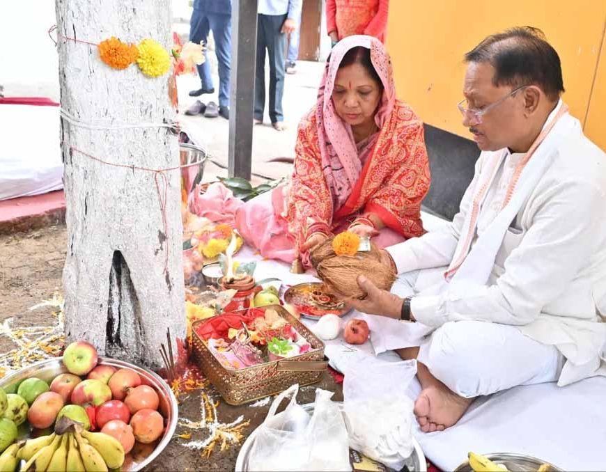 आंवला नवमी पर मुख्यमंत्री ने किया आंवला पूजन, प्रदेश की खुशहाली की कामना की