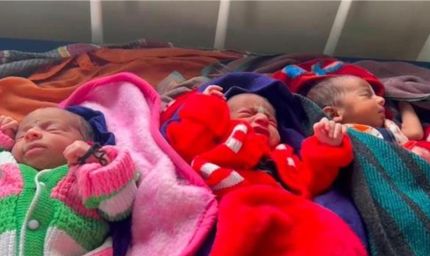 छुईखदान में जन्मे तिगुने खुशियों के फूल: डॉक्टरों ने सफल नॉर्मल डिलीवरी कराई, मां-बच्चे स्वस्थ