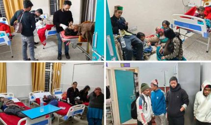 नारकंडा हादसा: खाई में गिरी टेंपो ट्रैवलर, 29 लोग घायल, 16 शिमला IGMC रेफर