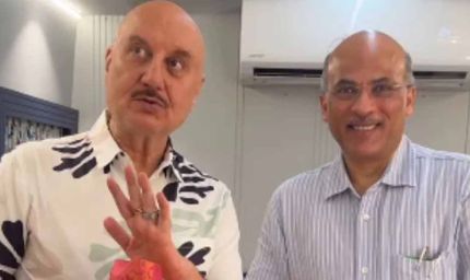 अनुपम खेर ने अपनी 549वीं फिल्म की शूटिंग शुरू की