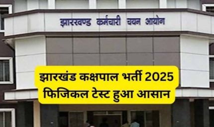 झारखंड में कक्षपाल भर्ती: 1733 पदों पर आवेदन 7 अक्टूबर से, दौड़ के नियम हुए आसान