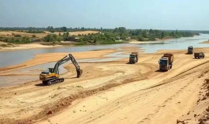 रेत खदानों की ई-नीलामी प्रक्रिया की तिथि घोषित