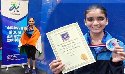 आराध्या पोरवाल ने जीती जूनियर नेशनल स्क्वैश चैंपियनशिप-2025, मुख्यमंत्री डॉ. यादव ने दी बधाई