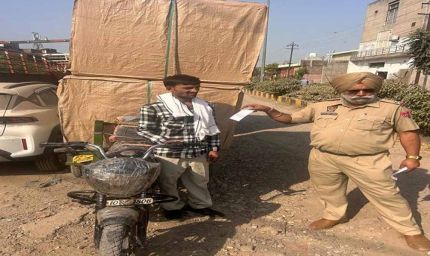 पंजाब में वाहनों पर कार्रवाई शुरू, काटे जा रहे धड़ाधड़ चालान