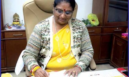 मां जैसी ममता से बच्चों का भविष्य संवार रहीं मंत्री सुश्री निर्मला भूरिया