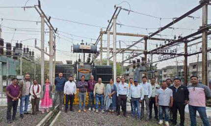 उपभोक्ताओं को बड़ी राहत: कर्मचारी नगर विद्युत उपकेंद्र की क्षमता बढ़ी