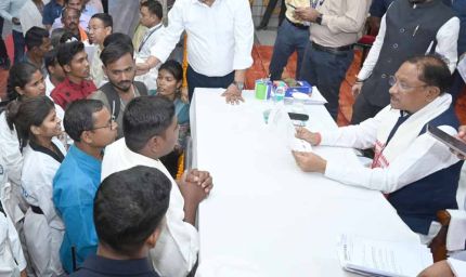 मुख्यमंत्री विष्णु देव साय ने खिलाड़ियों को हरसंभव सहयोग का भरोसा दिया