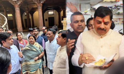 मुख्यमंत्री डॉ. यादव ने ऐतिहासिक और धार्मिक धरोहर गोपाल मंदिर का किया औचक निरीक्षण
