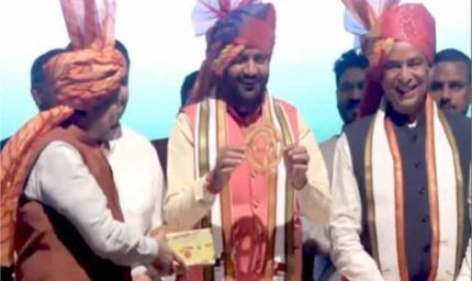 बिहार में एनडीए की धमाकेदार जीत: सीएम सैनी ने जलेबी बांटकर मनाया जश्न