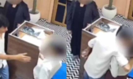 जबरन Kiss का वीडियो वायरल: नामी सराफ के बेटे की शर्मनाक हरकत से मचा बवाल