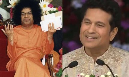 श्री सत्य साईं बाबा के जन्म शताब्दी समारोह में पहुंचे तेंदुलकर, सुनाया विश्व कप 2011 से जुड़ा किस्सा