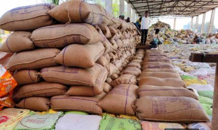 बालोद जिले में समर्थन मूल्य पर धान खरीदी कार्य सफलतापूर्वक जारी