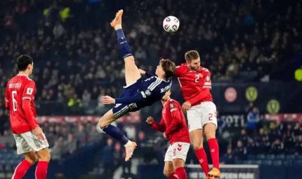 स्कॉटलैंड ने 26 साल बाद फीफा विश्व कप के लिए क्वालिफाई किया, मैक्टोमिने ने दागा करिश्माई गोल