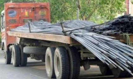 लोहे की छड़ से लदा लापता ट्रक बरामद, बिहार ले जाते समय अपराधी धराए