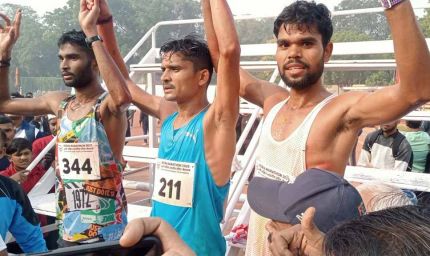 40वी इंदिरा मैराथन में प्रदीप सिंह चौहान व रीनू ने प्रथम स्थान पर मारी बाजी