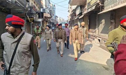 पंजाब का ये शहर फिर लॉकडाउन मोड में! बाजार बंद, सड़कों पर तैनात भारी पुलिस बल