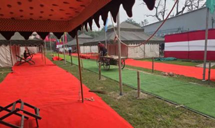 पांच सितारा सुविधा वाले टेंट हॉउस में ठहरकर आनंद लें हरिहर मेला का