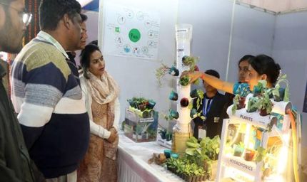राष्ट्रीय बाल वैज्ञानिक प्रदर्शनी में बच्चों द्वारा तैयार किये गये मॉडल बने आकर्षण का केन्द्र