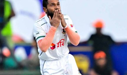 मीरपुर टेस्ट में बांग्लादेश हावी: मुशफिक व लिटन के शतक, आयरलैंड की आधी टीम पवेलियन लौटी