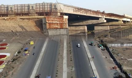 इंदौर–खंडवा हाइवे पर 450 मीटर वायाडक्ट का निर्माण, भैरव घाट का खतरनाक मोड़ होगा खत्म