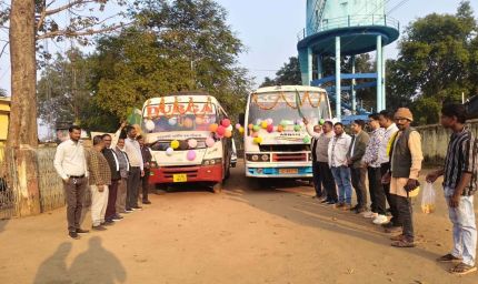 भरतपुर में नई ग्रामीण बस सेवा शुरू