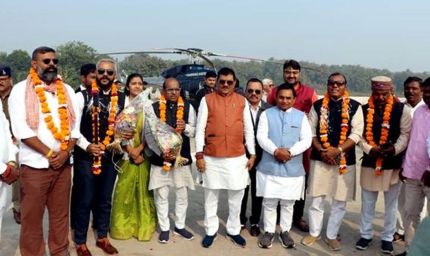 ओंकारेश्वर में पीएम हेली पर्यटन सेवा का हुआ शुभारंभ