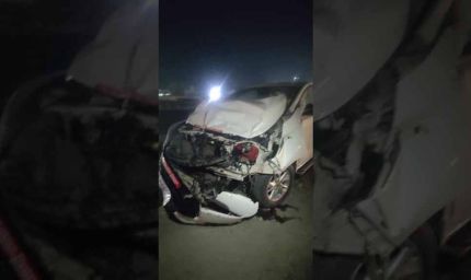 वित्त आयोग अध्यक्ष अरुण चतुर्वेदी भीषण सड़क हादसे से सुरक्षित, बड़ा हादसा टला